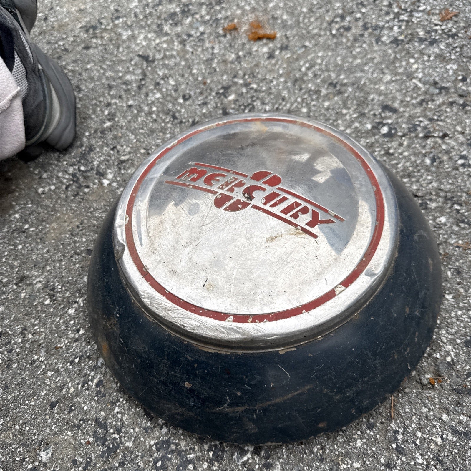 1939 Mercury Eight 8 Five Wide Moon Dog Dish Hubcap Ford 1940 Wheel Cover OEM OE2