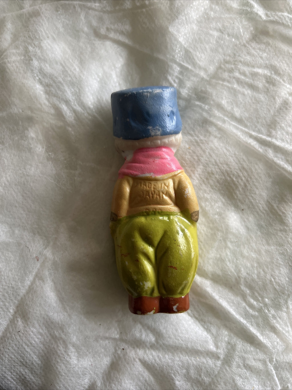 Antique Vintage Bisque Dolls - Made In Japan - 3.5” Hand painted1