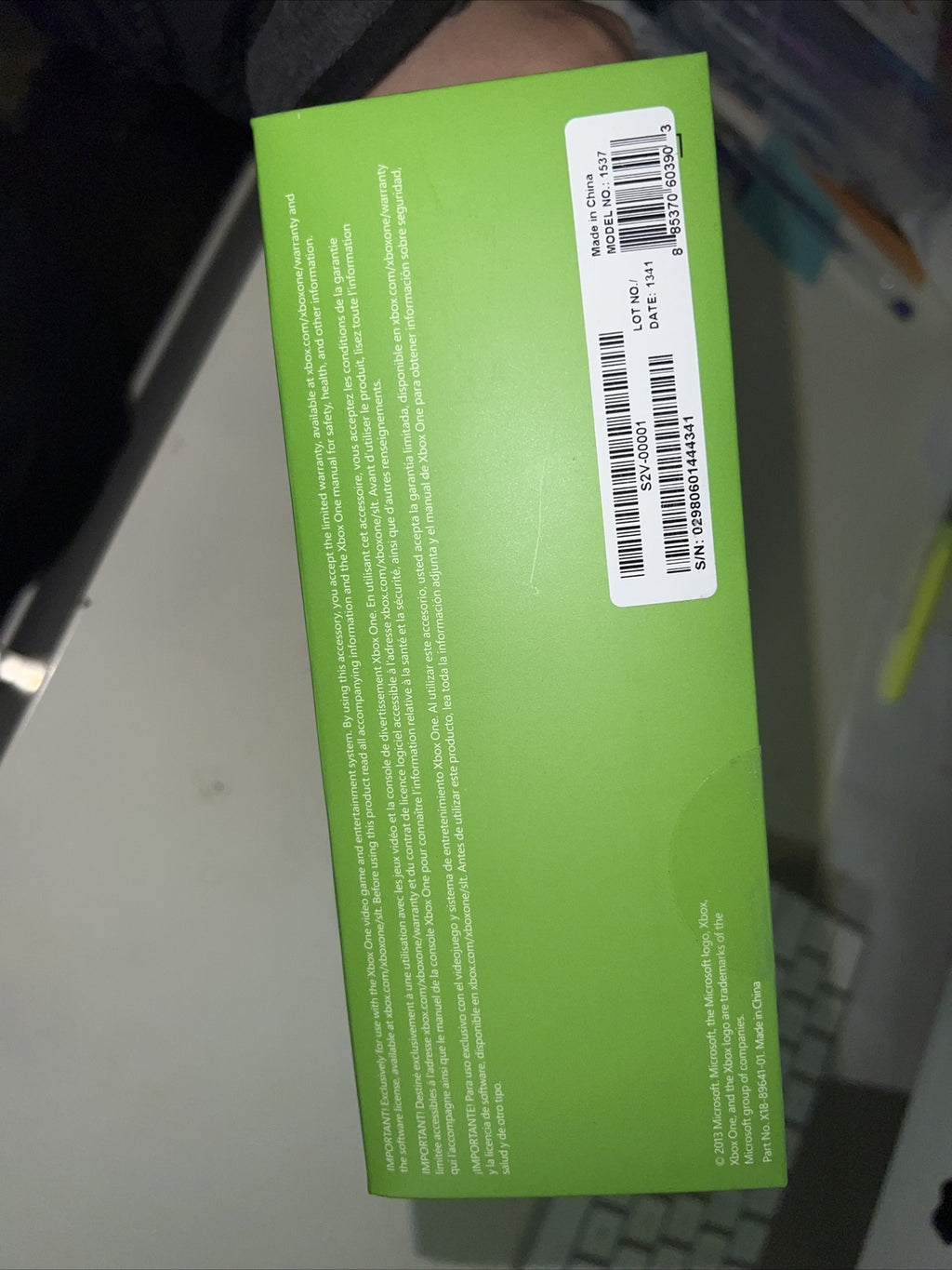 Black X Box One Wireless Controller In Box3