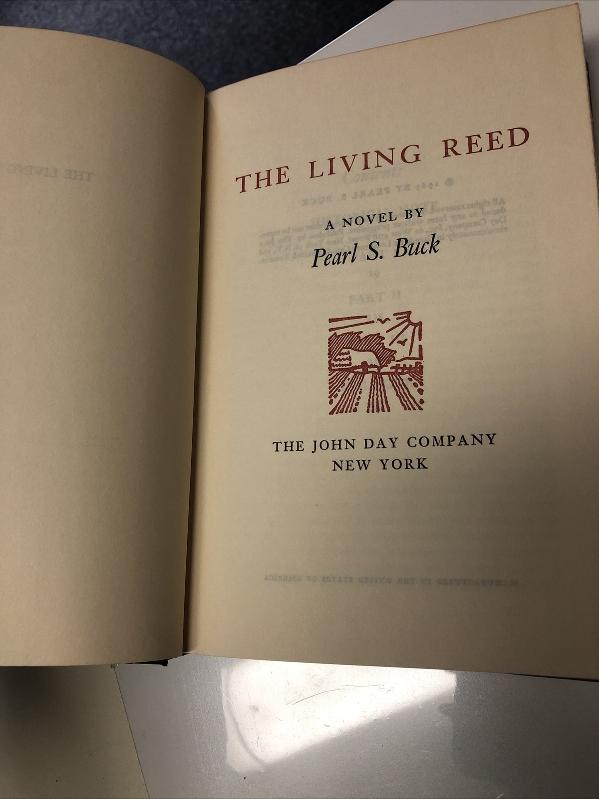 The Living Reed | Pearl S. Buck | 1963 | Hardcover4