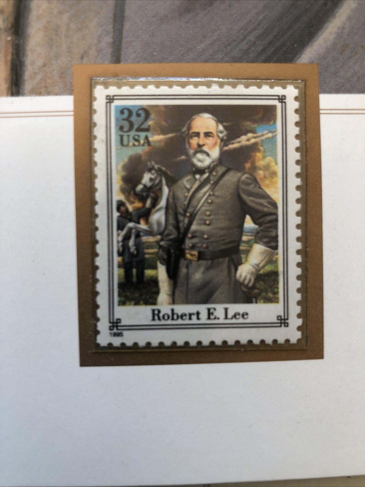 Lot Of 6: The Civil War U.S Commemorative Stamps 1861-1865 Historic Art9