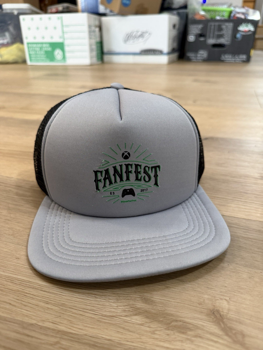 RARE Xbox FanFest Hats Lot Of Two 2017 E3 Xbox2