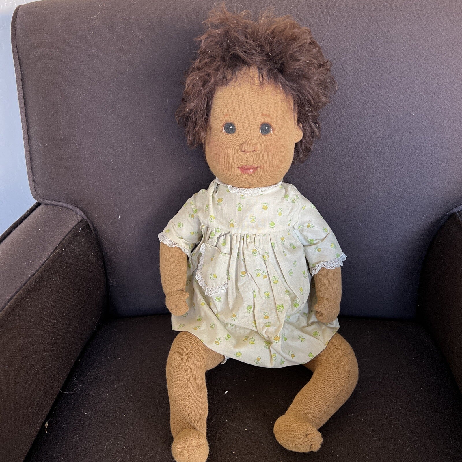 Vintage Dianne Dengel Toddler Doll Cloth 16”1