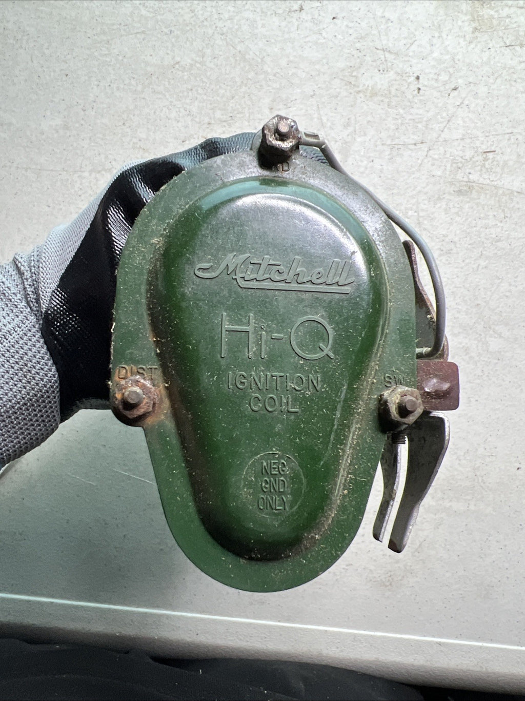 VINTAGE MITCHELL  HI-Q 6 VOLT-IGNITION COIL-NEGATIVE GROUND Car Part2