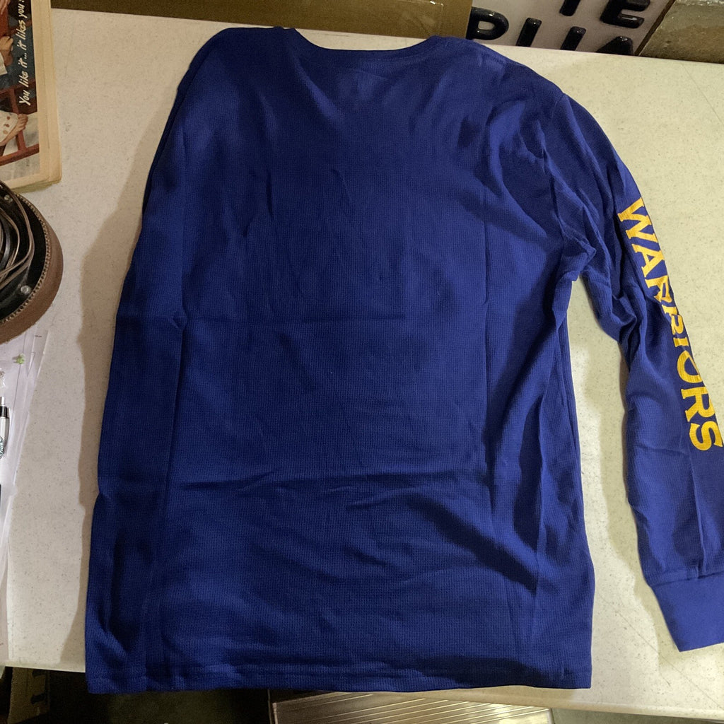 Golden State Warriors NEW NBA Basketball Long Sleeve Thermal Shirt Mens L3