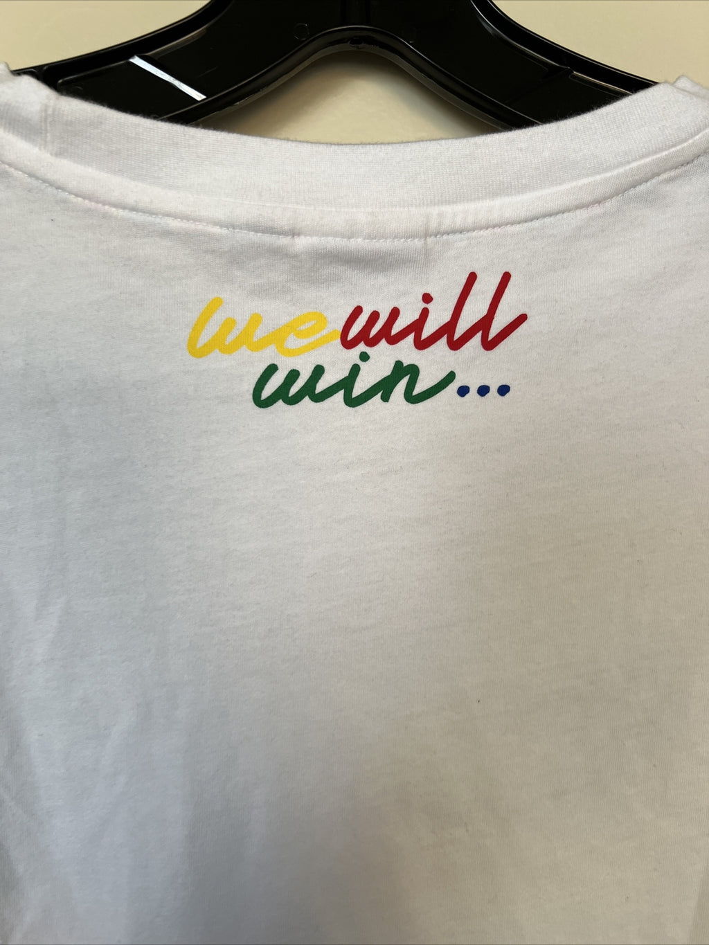 Dee and Ricky’s Whimsical World Puma Basketball XL “We Will Win” T Shirt3