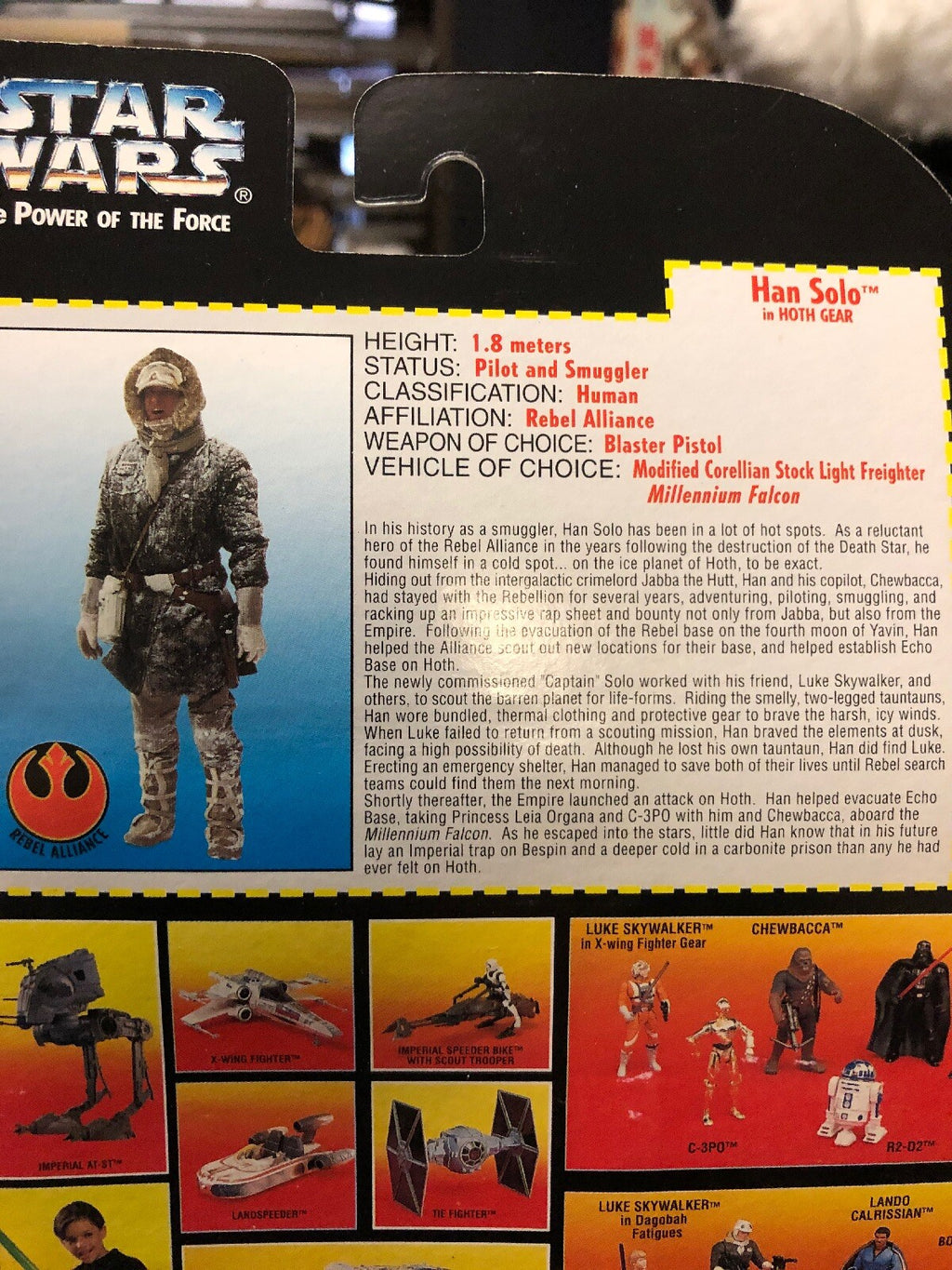 Hasbro Star Wars Power Of The Force Han Solo In Hoth Gear Action Figure2