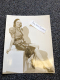 Rare Original Unpublished Photo Of ALICE FAYE Photograph Glamour Shot 8”x6”0