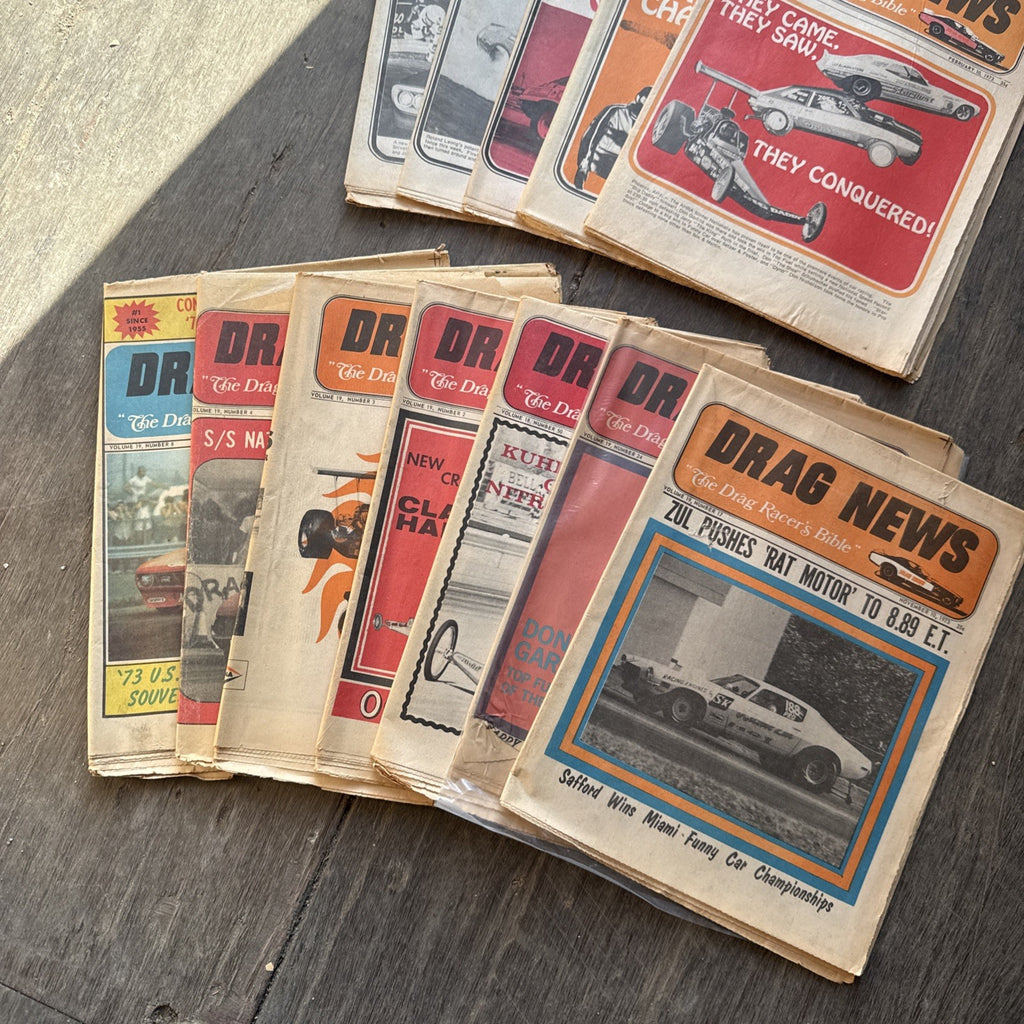 Vintage Drag News Magazine 1973 Volume 18-19 Drag Racing NHRA Don Garlits Lot2