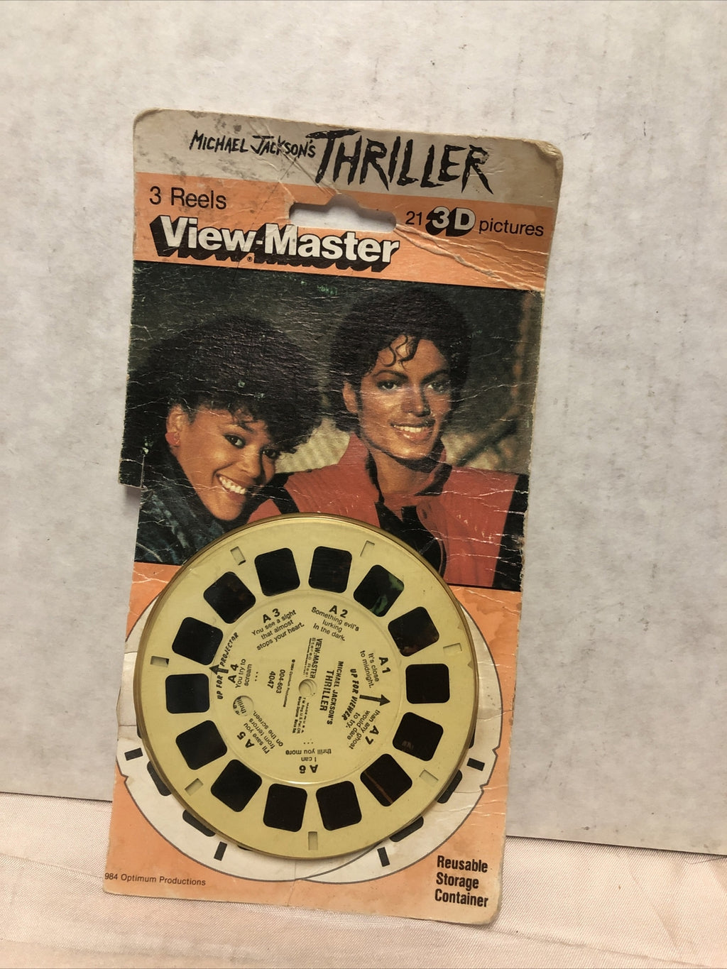 Vintage View-Master 3D Reels Michael Jackson Thriller0