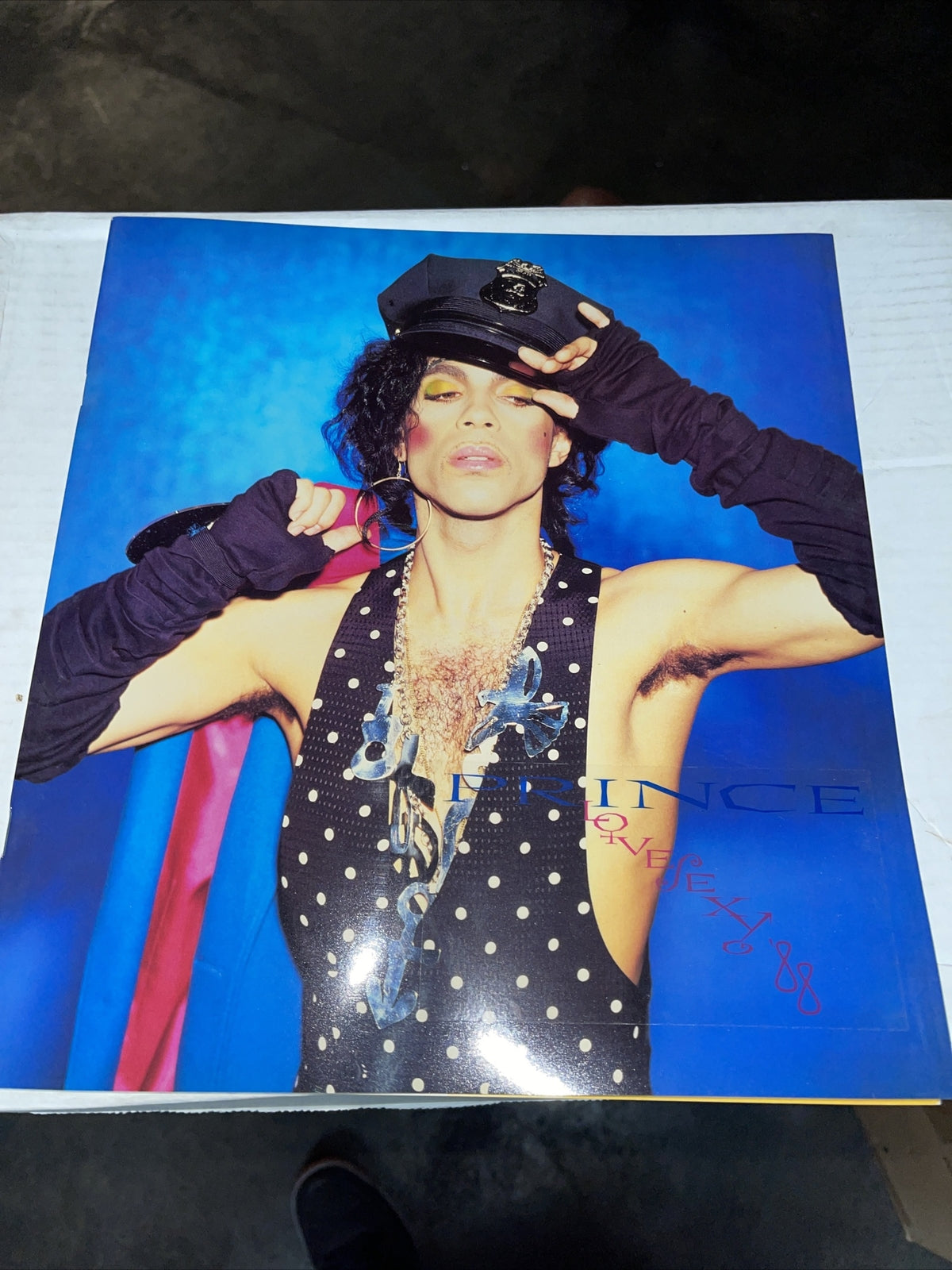 PRINCE 1988 LOVESEXY Tour Concert Program Tour Book0