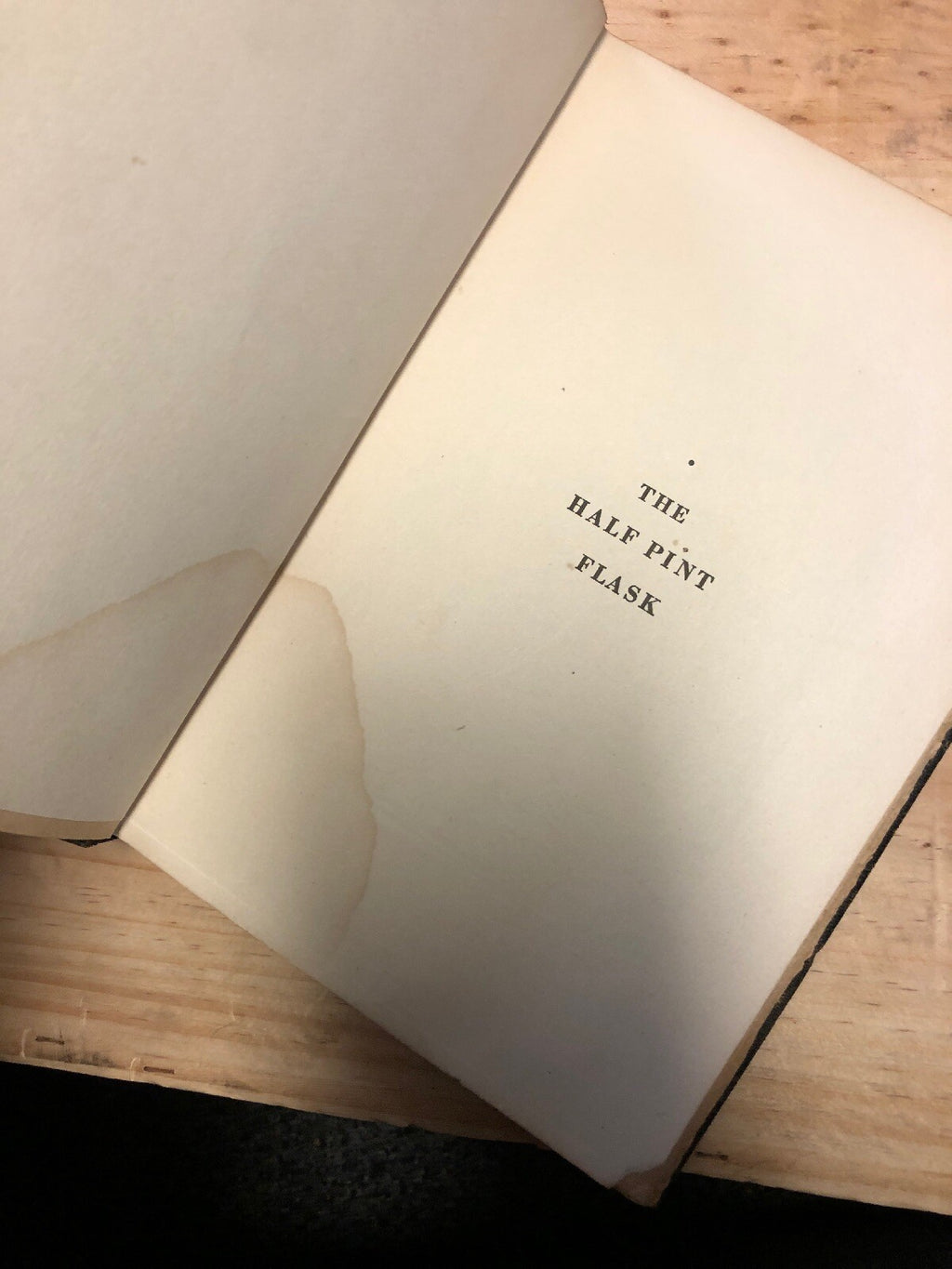 Half Pint Flask / DuBose Heyward SF Fantasy Horror 19293