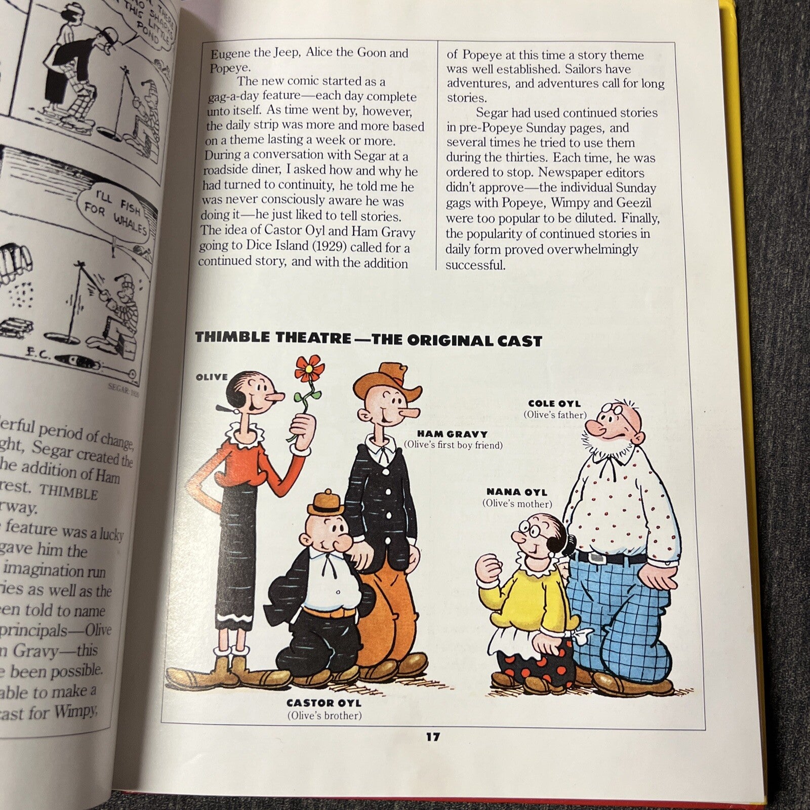 Popeye: The First Fifty 50 Years “I Yam What I Yam” By Bud Sagendorf Hardcover5