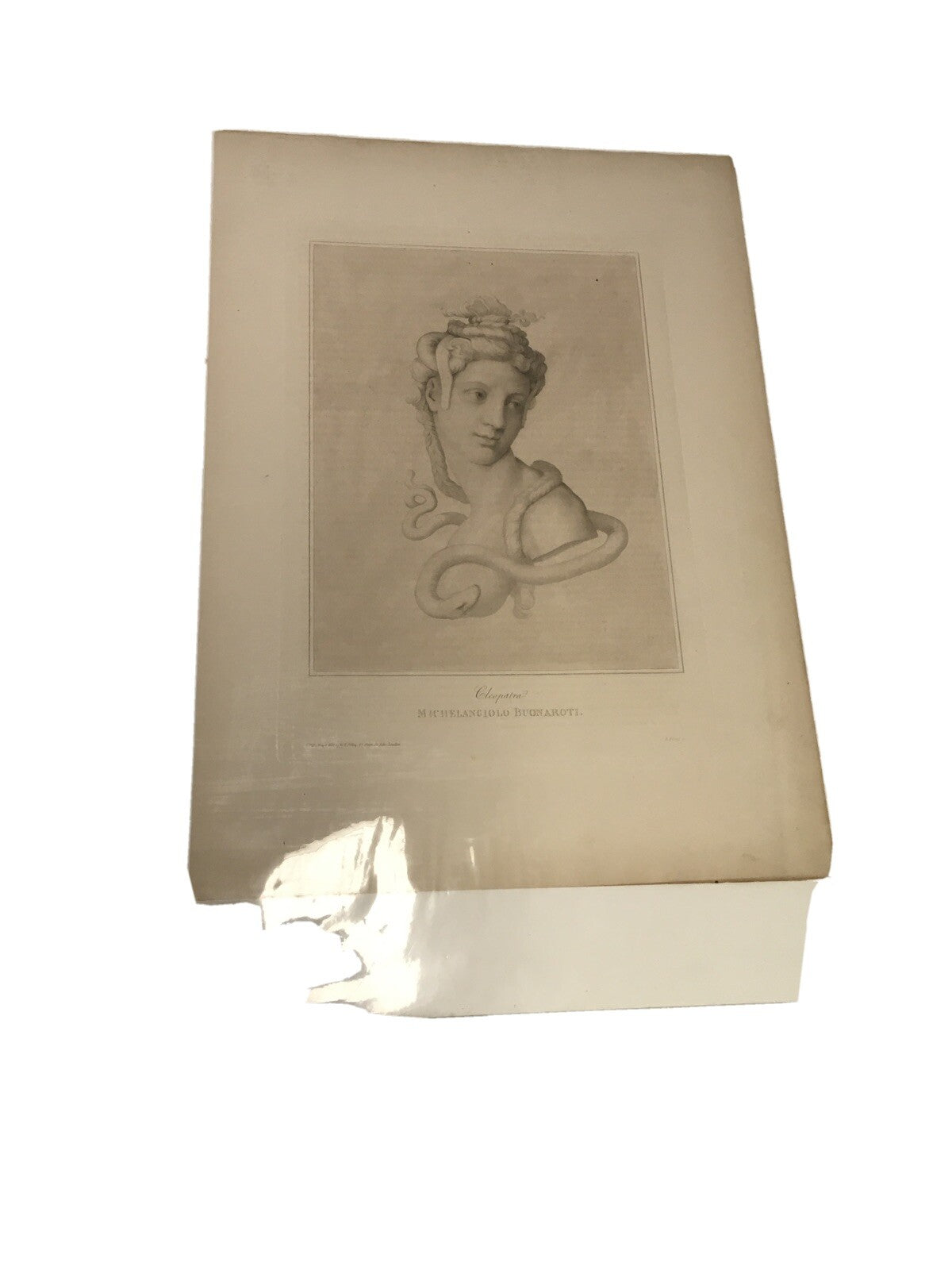 Cleopatra “Michelangiolo Buonarti.” (Itching) Pub.may1,1812 By.W.Y.Cilley0