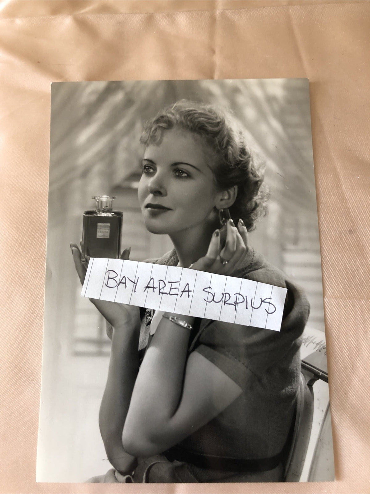 RARE Original Unpublished Photo Of Ida Lupino Glamour Photograph Hollywood 7”x5”0
