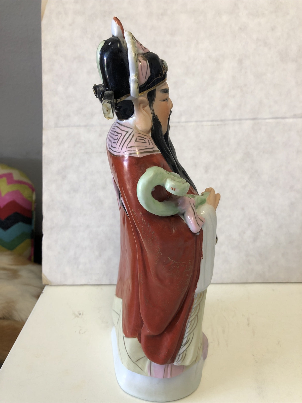 Vintage Chinese Porcelain Statue Figure3