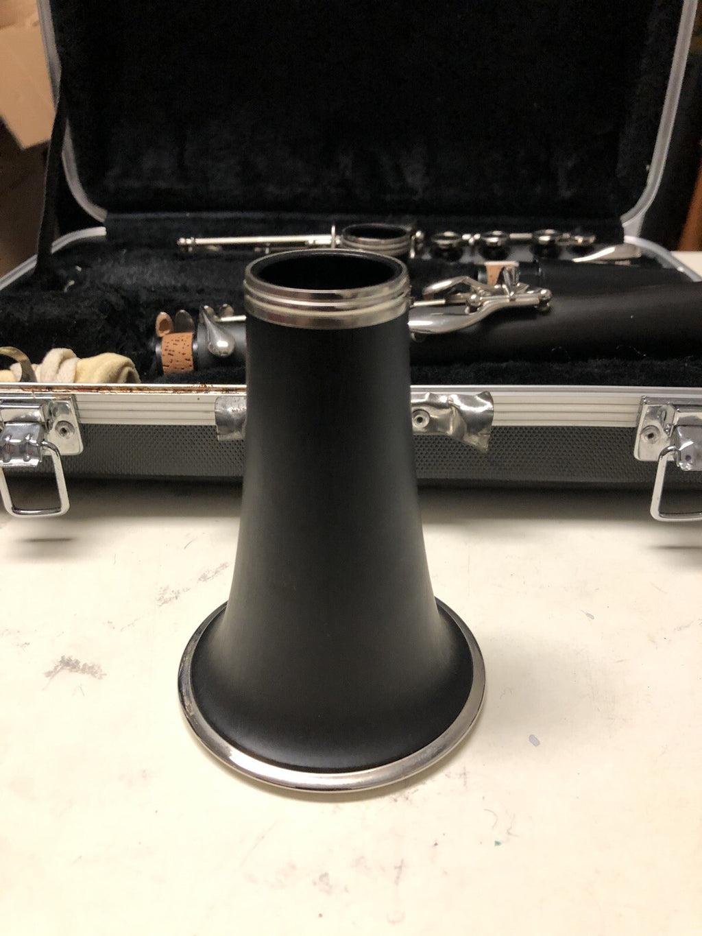 A6 Vintage Nice Selmer Bundy Resonite Plastic Clarinet W/ Case, 1970s2