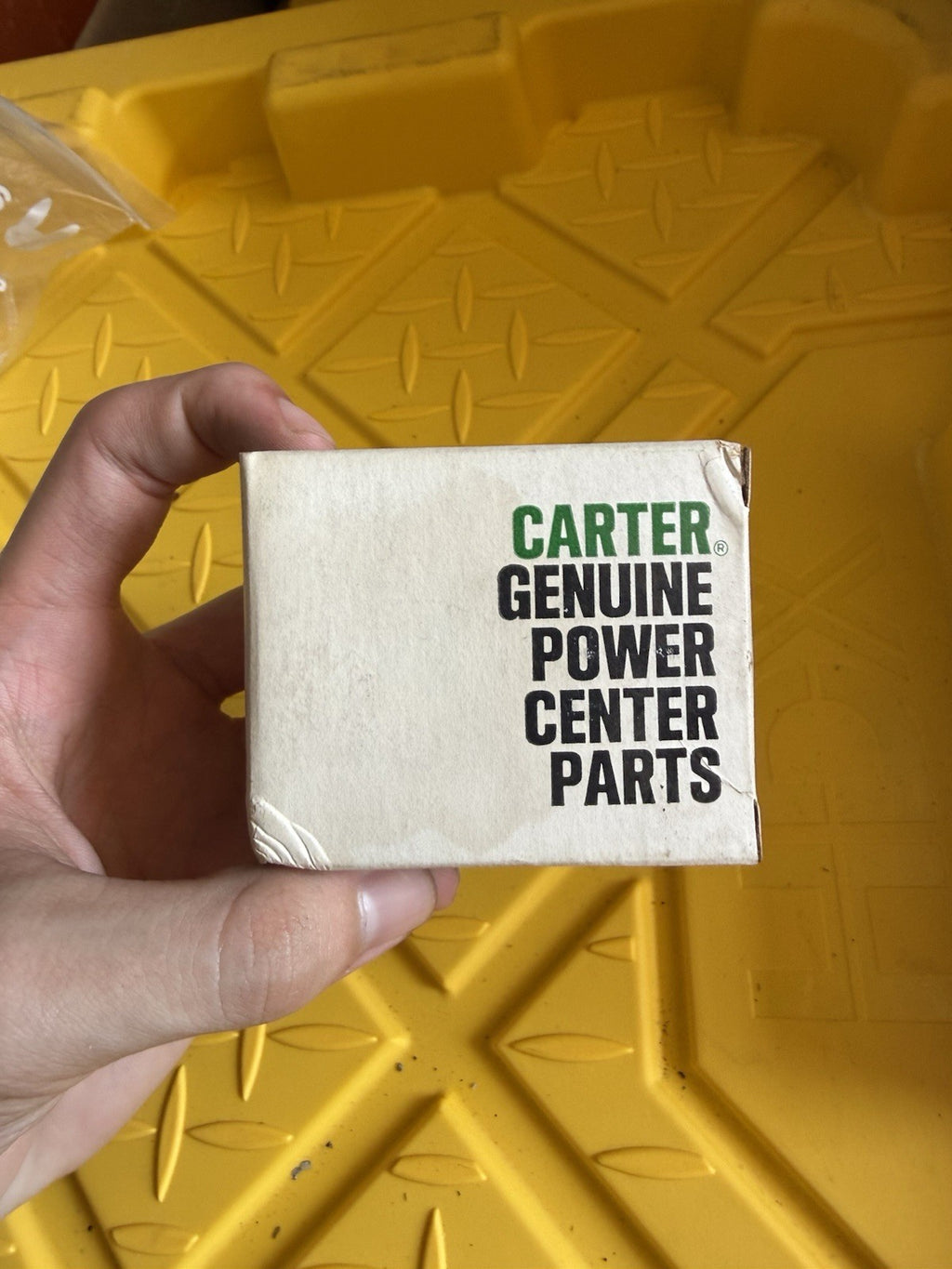 NOS Carter 21-199 Carburetor Float Vintage Genuine Power Center Parts1