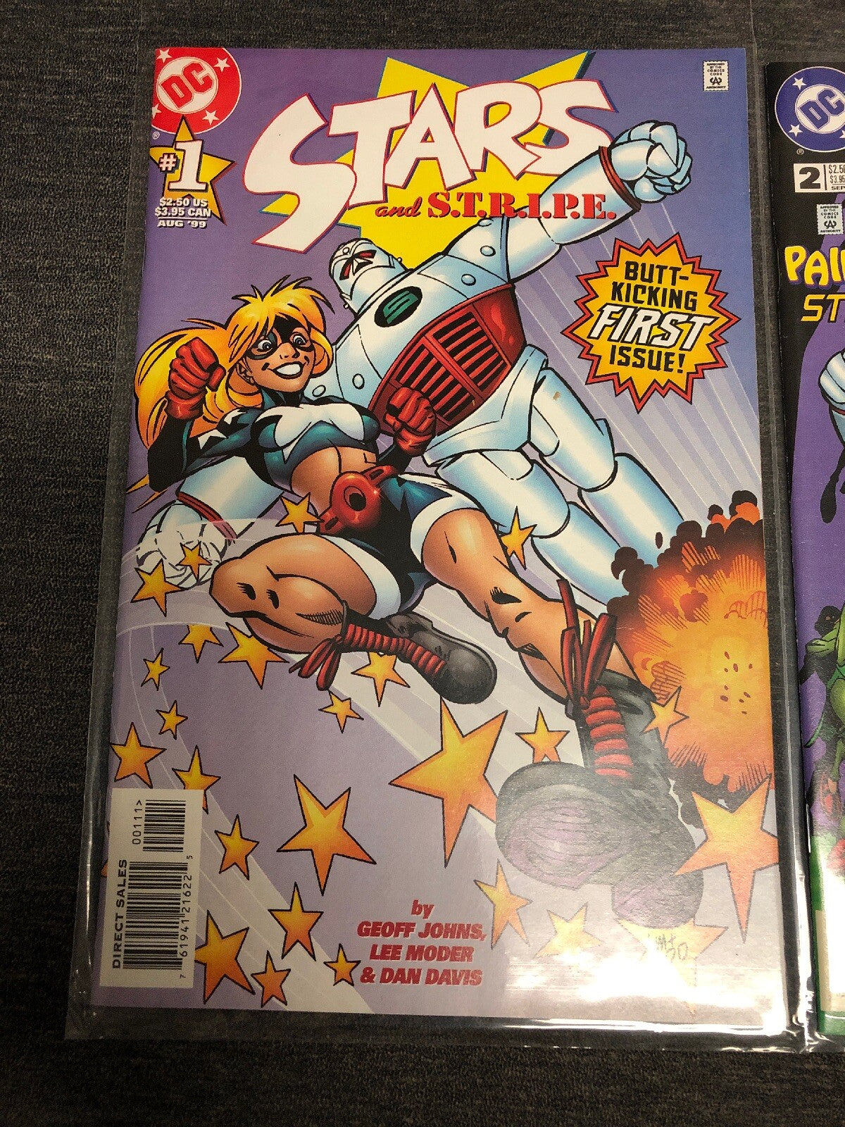 ALL STAR #1 #2, S.T.R.I.P.E. #1, #2, Butt Kicking First Issue & Paintball Strike1