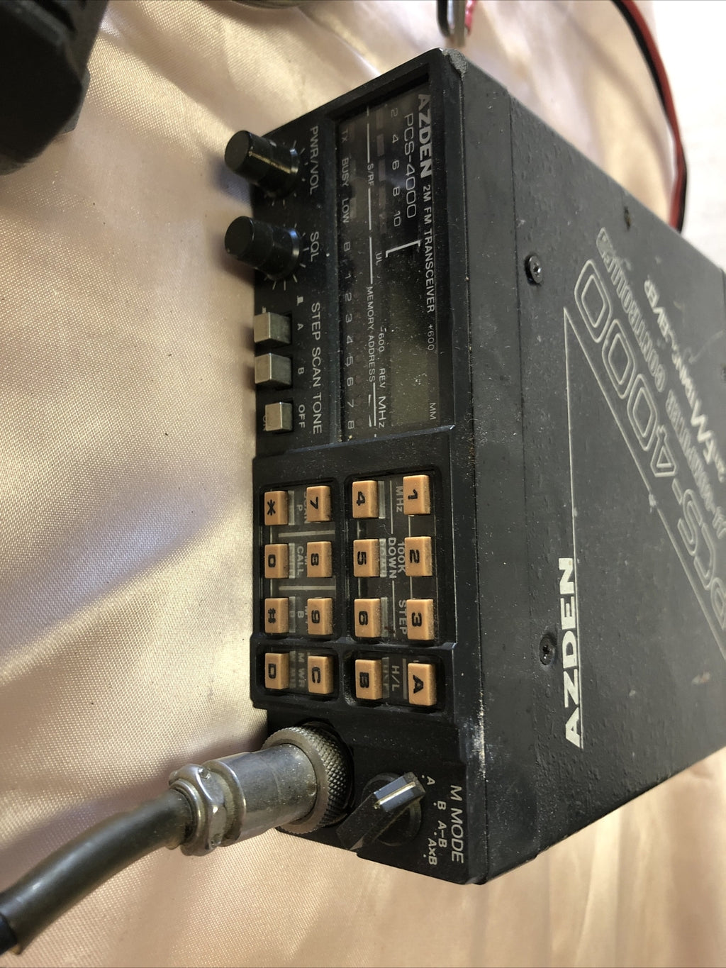 Azden PCS-4000 FM Transceiver Untested - For Parts1
