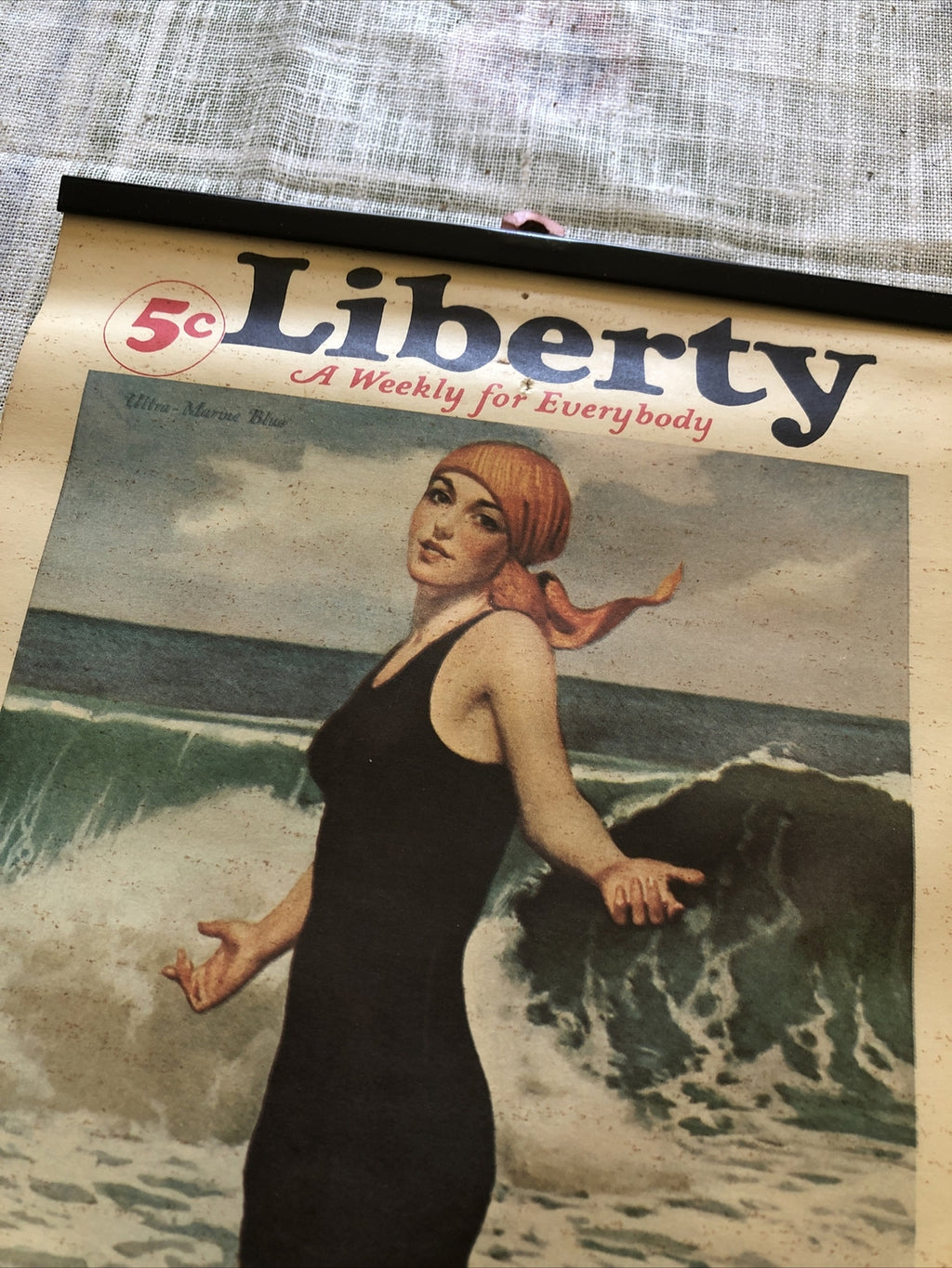 1927 / 1975 Liberty Calendar Reprint Jack Sperling Beauty Supply  Advertisements2