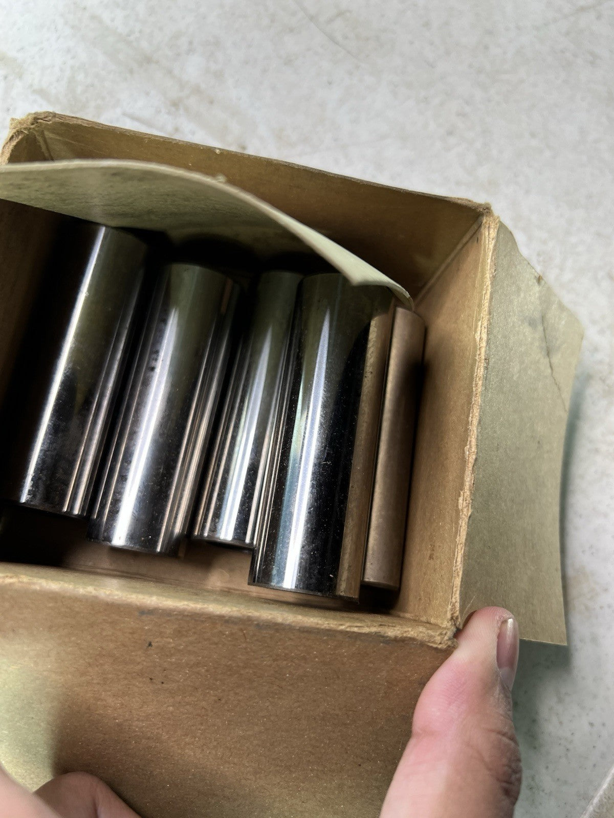 TRW P1280‑5 Oversize Engine Piston Pin Set (Made in USA)2