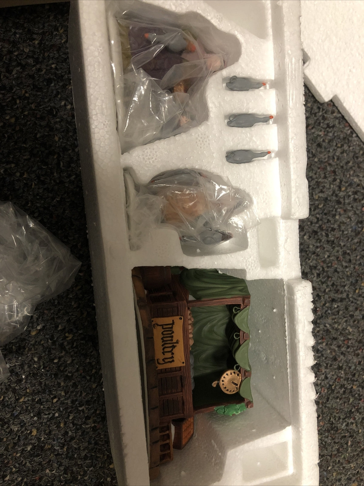 Dept 56 Dickens Village Accessory - Poultry Market - #5559-0 - 19912