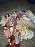 Lot of Small  Vintage Dolls Sleepy Eyes For Repair Parts0