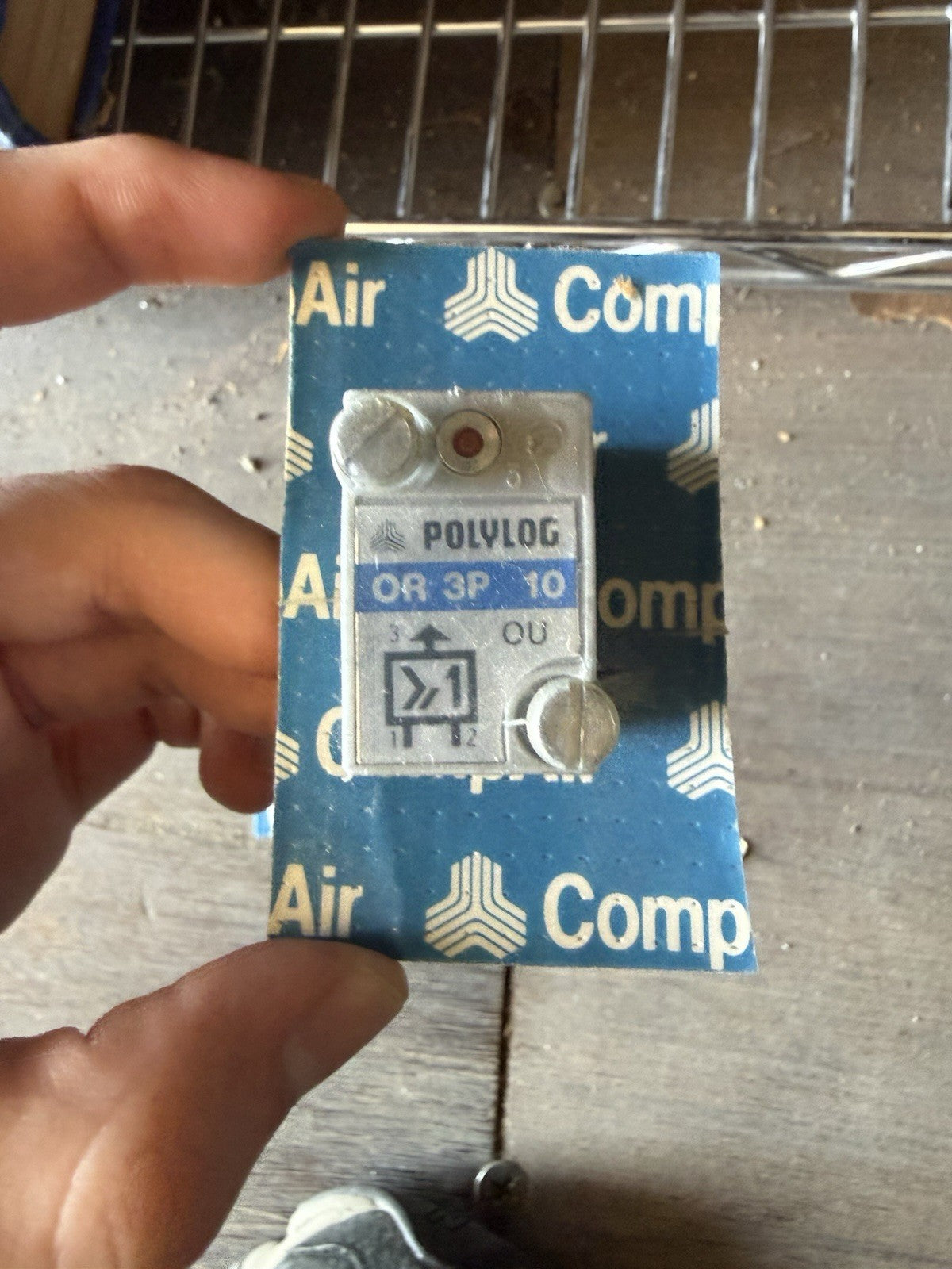 CompAir Polylog Pneumatic Logic Valves - AND 3P 10 & OR 3P 10 (NOS)4