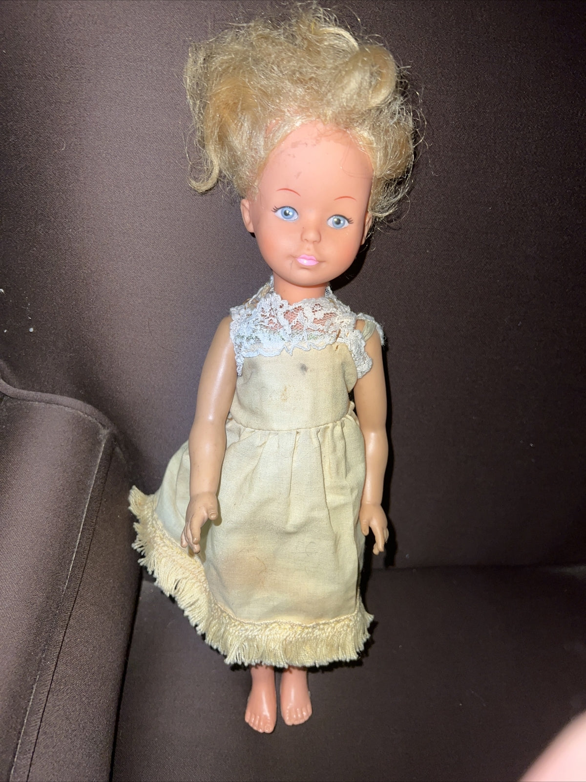 Playmates Doll made in Hong Kong Vintage Doll 14”1