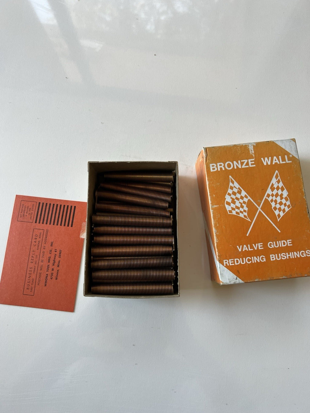 Bronze Wall Valve Guide Reducing Bushings BW-2010 | 11/32" to 5/16" | NOS 50+2