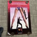 #196 1981 James Bond Sheena Easton Record Promo Poster 24x36 For Your Eyes Only0