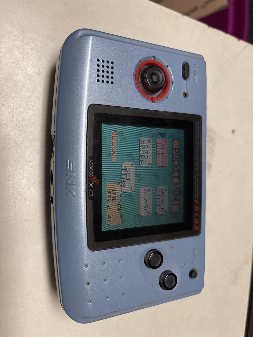 SNK NEOGEOPOCKET COLOR Console Ice Blue Japanese0