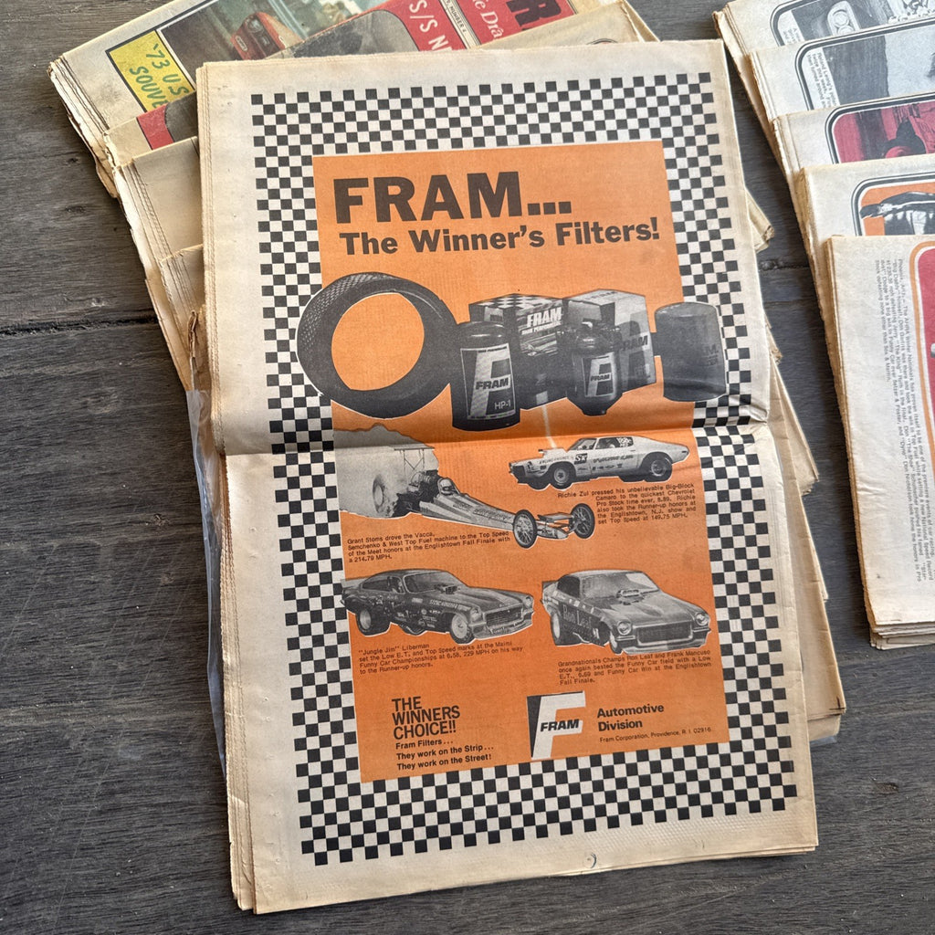 Vintage Drag News Magazine 1973 Volume 18-19 Drag Racing NHRA Don Garlits Lot3