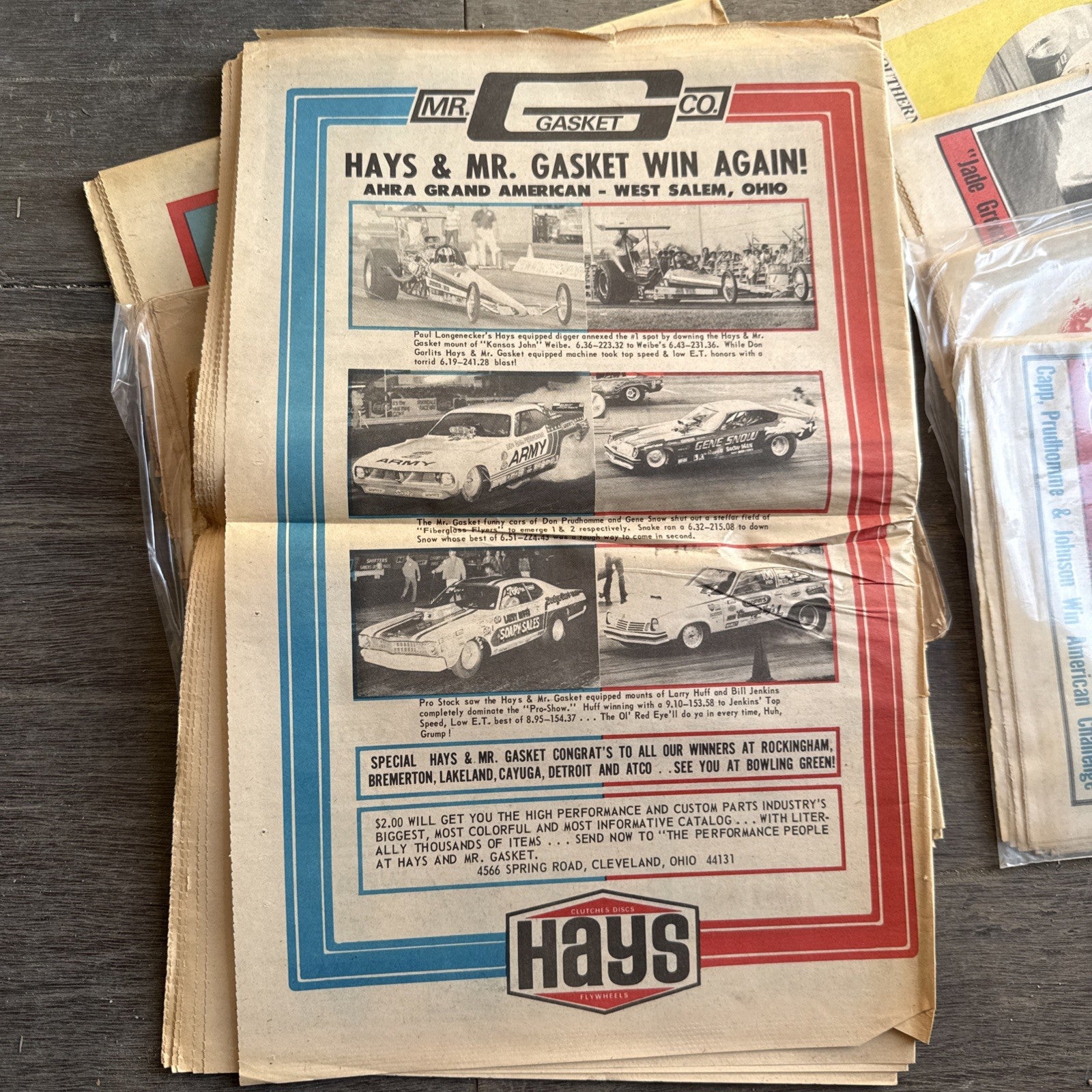 Vintage Drag News Magazine 1974 Volume 19-20 Drag Racing NHRA Don Garlits Lot3