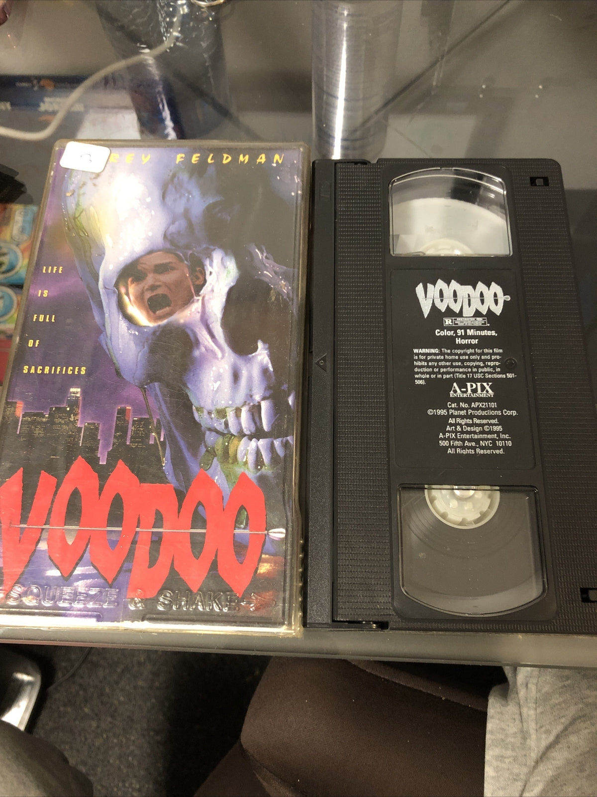 Voodoo VHS 1995 Horror Corey Feldman0