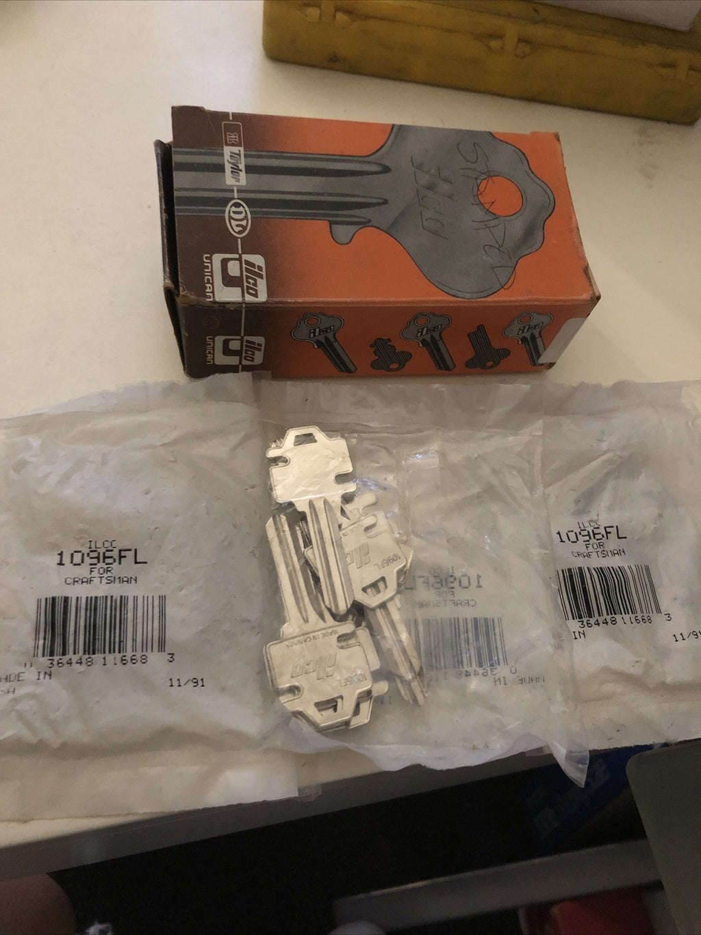 ILCO No. 1096FL - 30 Key Blanks Craftsman0