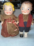 Vintage Pair Of Campbell’s Soup Dolls Boy And Girl Rare !0