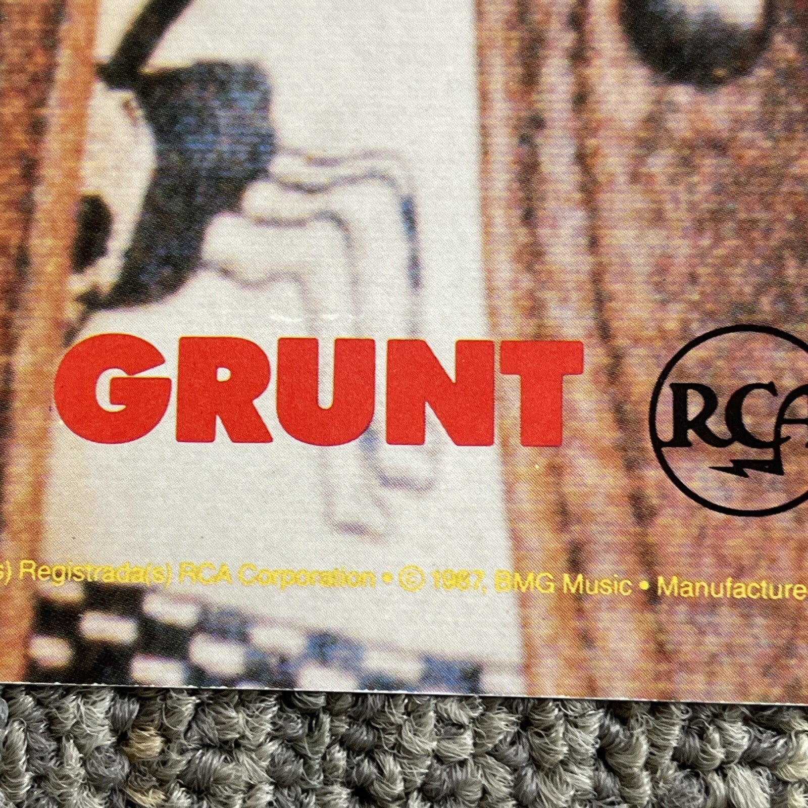 #40 1987 Starship Grunt RCA Record Store Promo Poster 24” X 36”7
