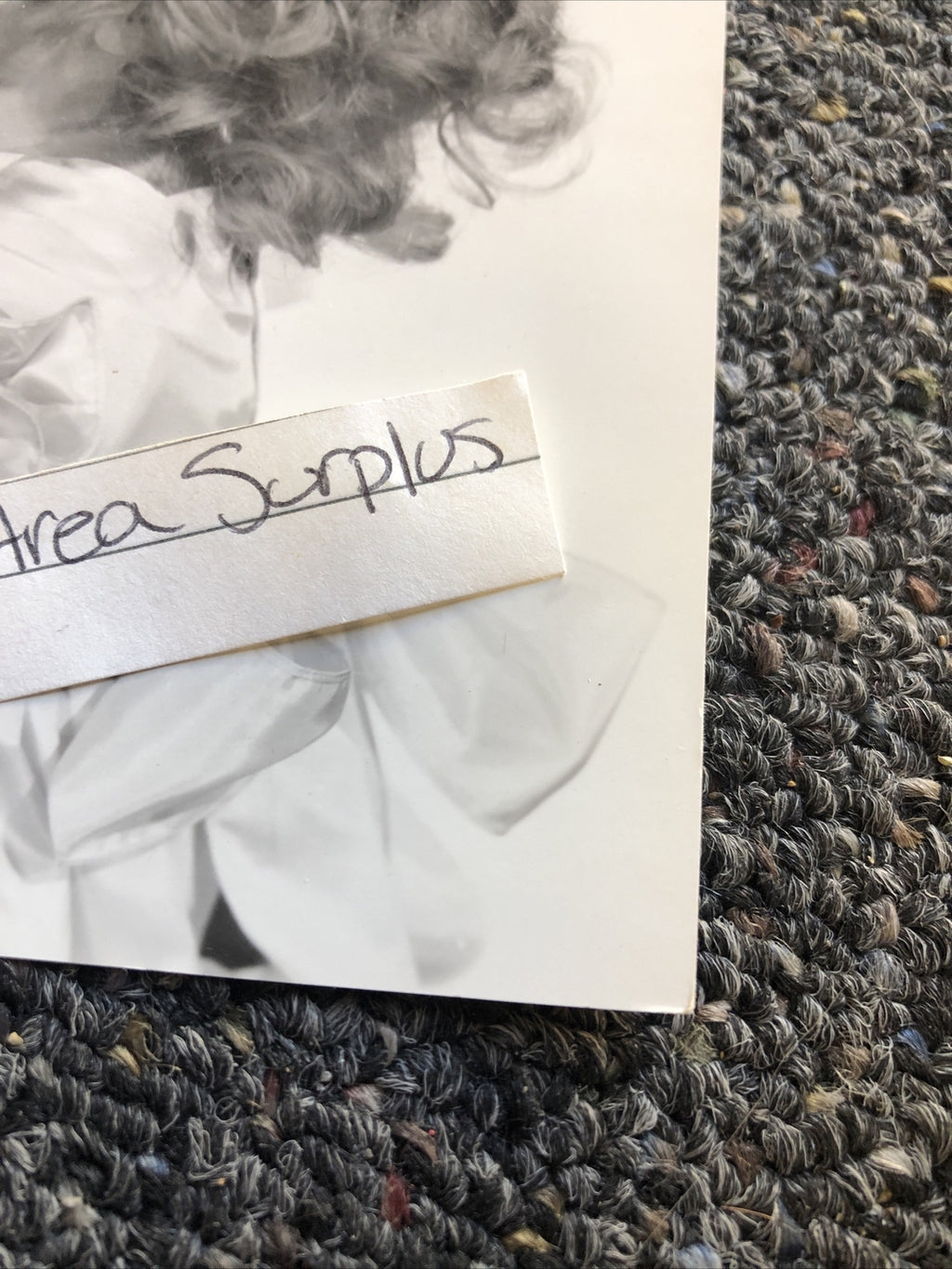 Rare Original Unpublished Early Photo Of Shirley Temple & Adolphe Menjou 7”x7”4