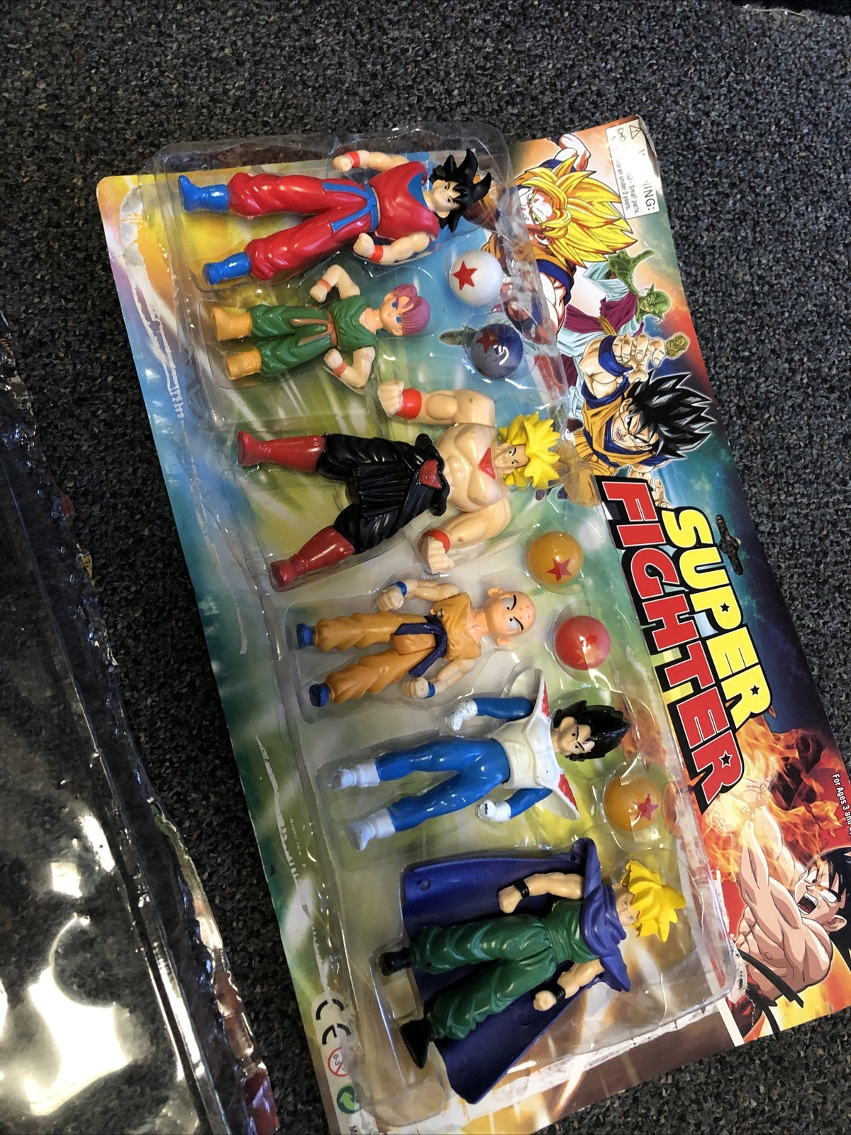 SUPER FIGHTER Anime Toy Lot Action Figures Set Of 6 Complete Detached From Card2