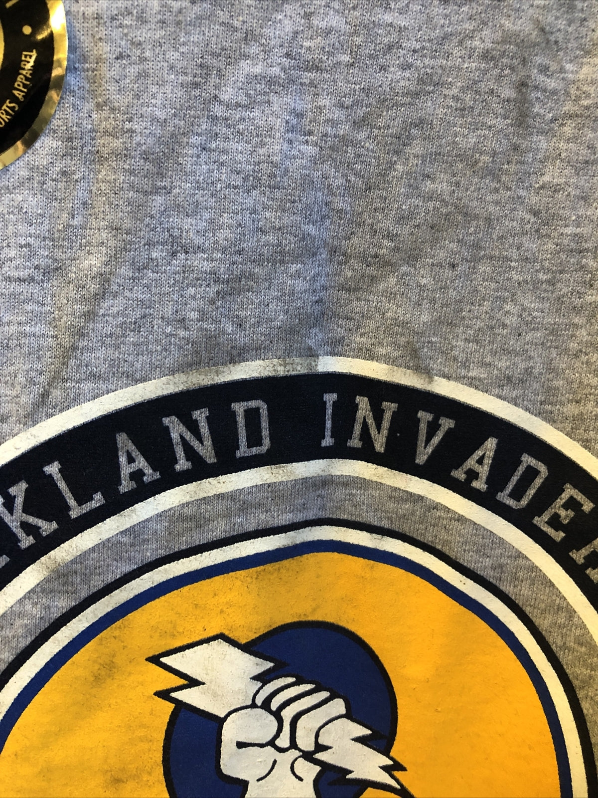 GILDAN NWOT Vintage Retro The Oakland invaders football 1983 team T-shirt 3XL2