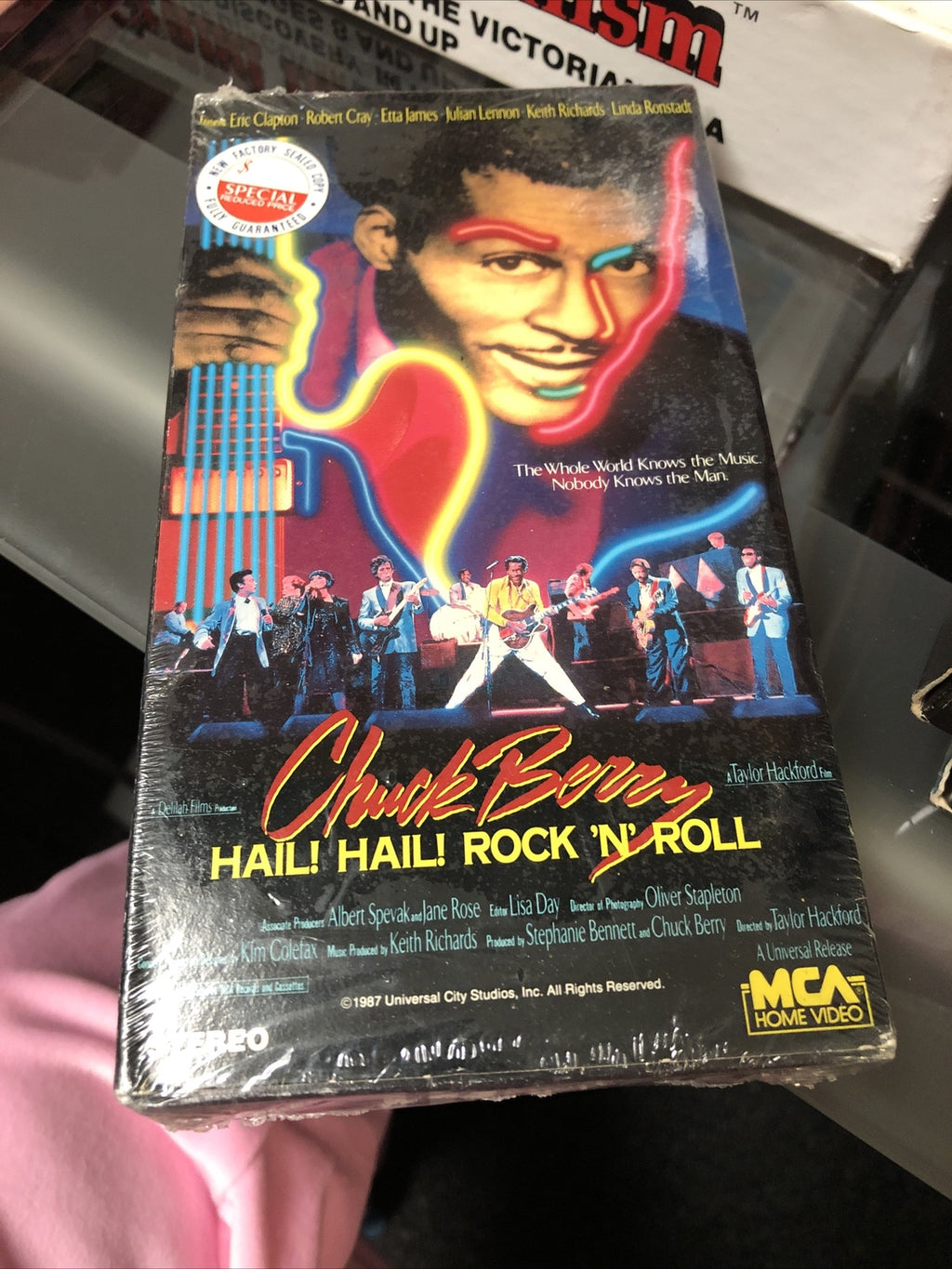 Chuck Berry Hail Hail Rock N Roll VHS MCA 1987 Beta Tape Not VHS SEALED0