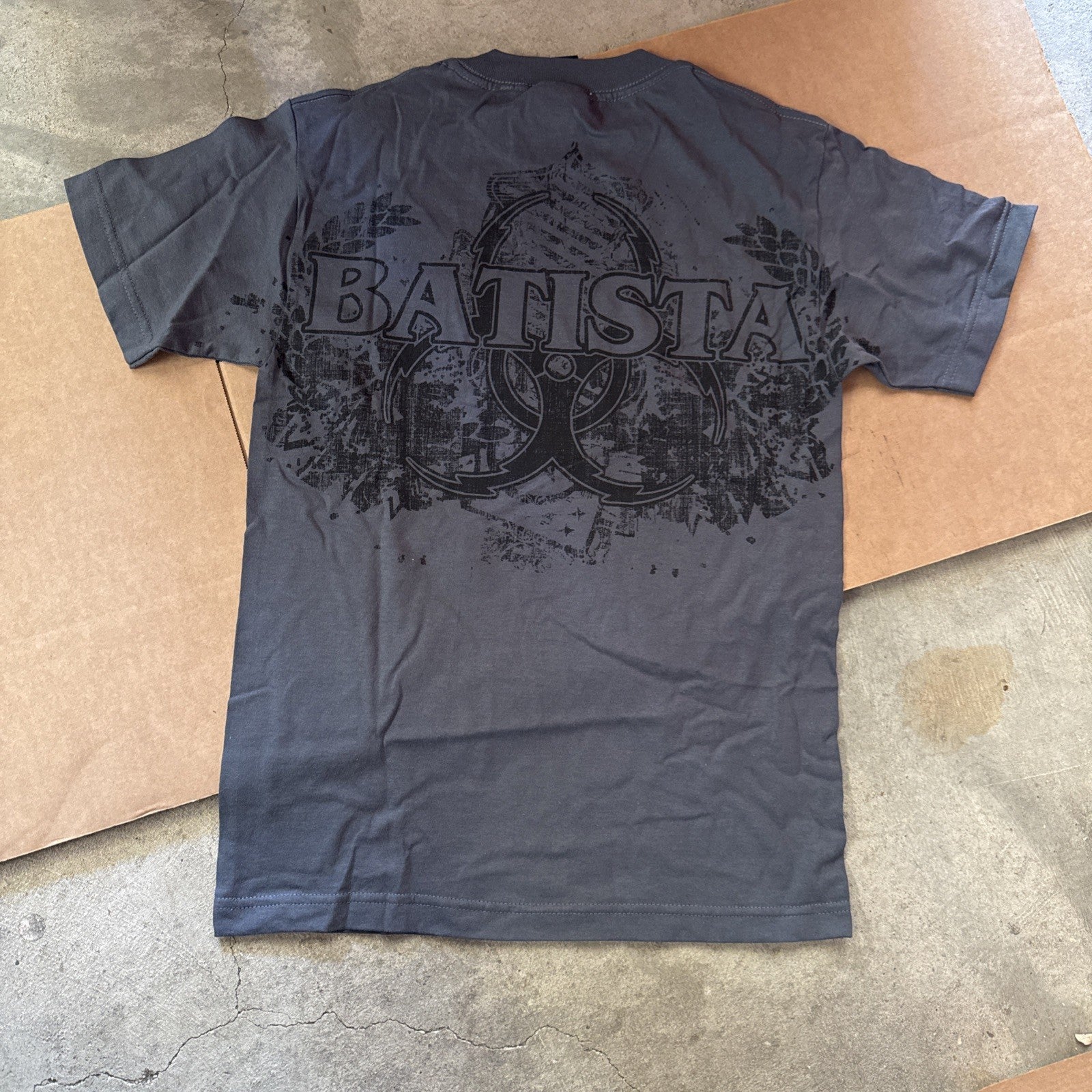 Vintage 2007 Batista WWE Wrestling Men's Double Sided Graphic Shirt Size XL2