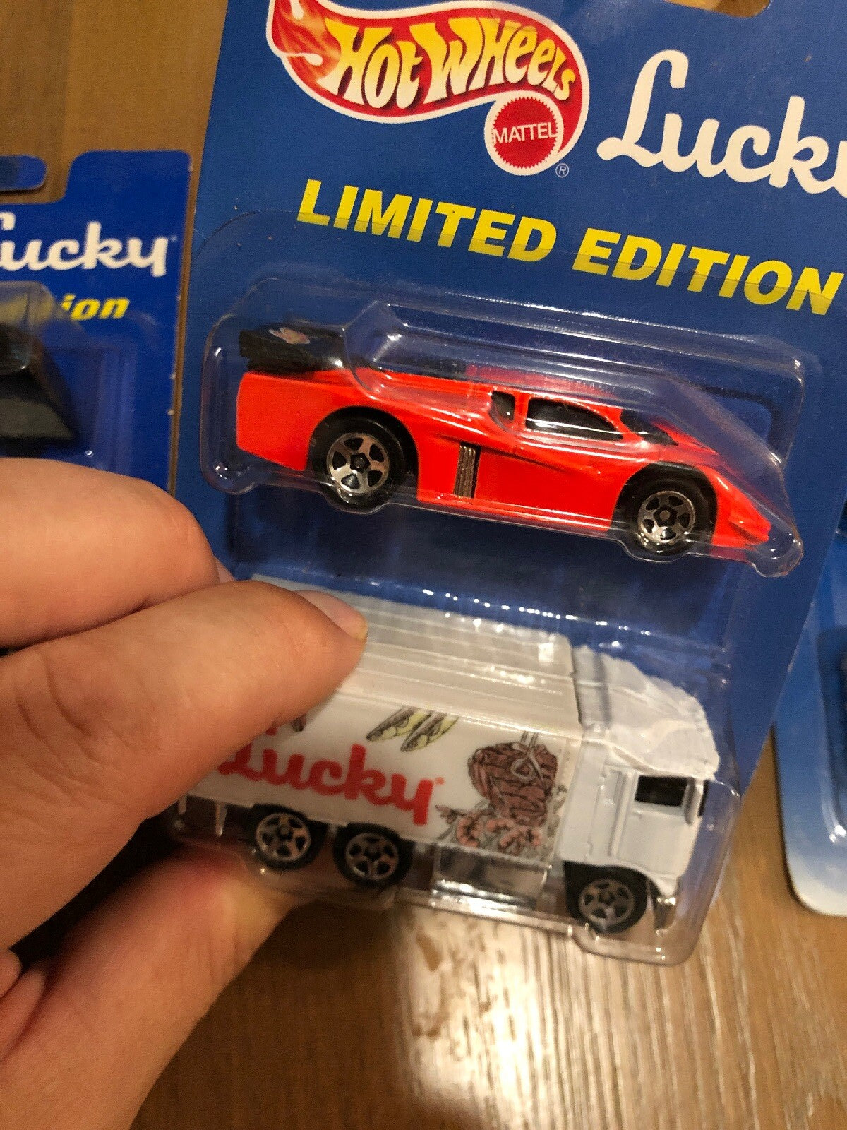 Hot wheels LIMITED EDITION LUCKY 2 VEHICLE SET Lot Of 3 HTF Texas Only Car4