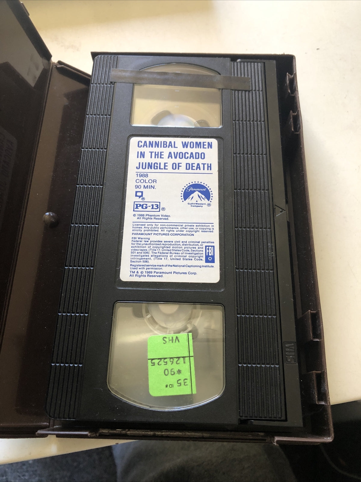 Cannibal Women In The Avocado Jungle Of Death VHS3