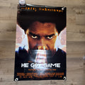 #74 1998 He Got Game Original Movie House Full Sheet Poster 27” X 40”0