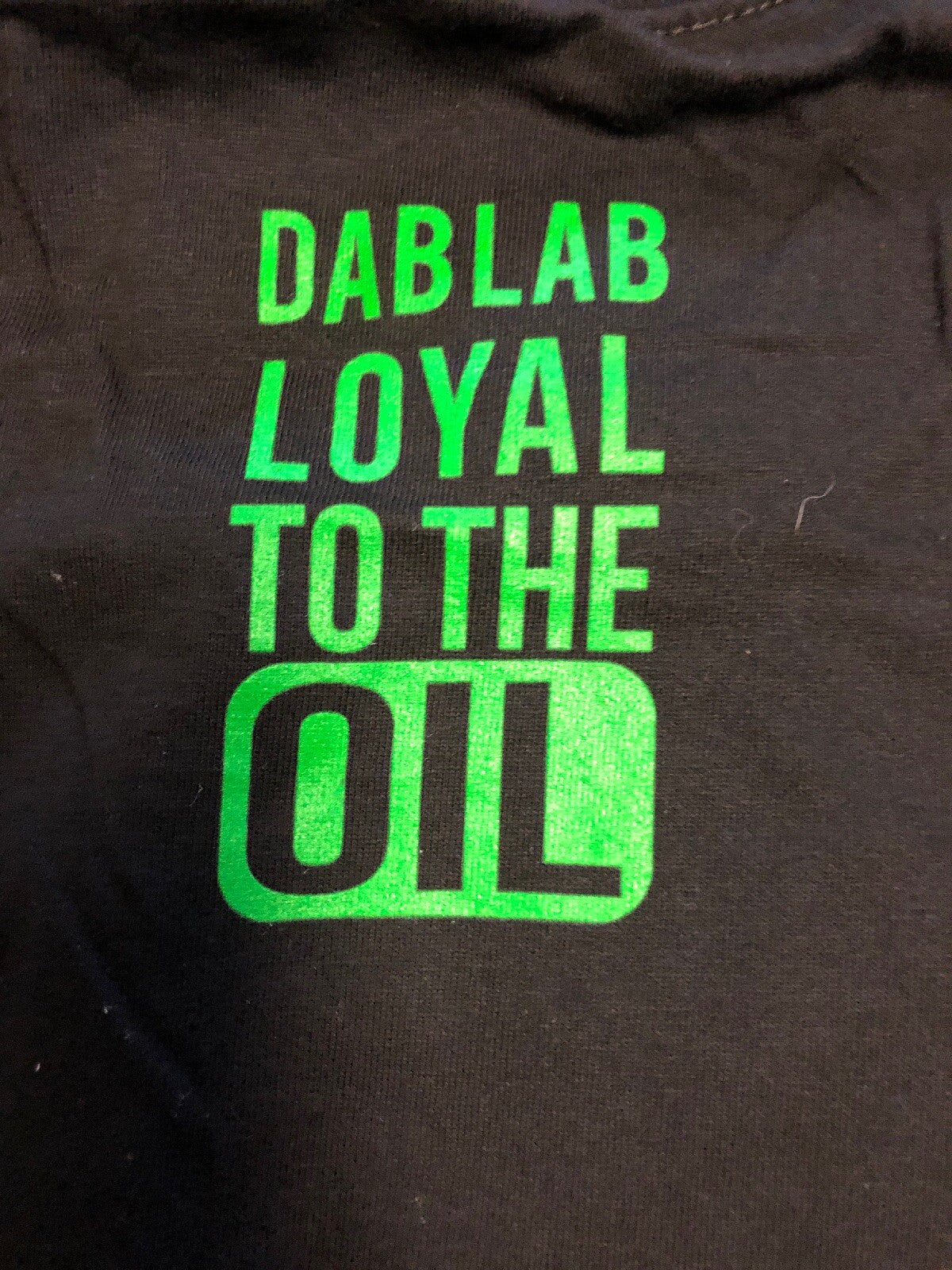 NEW THC Molecule  T-Shirt BAKING DABS LOYAL TO THE OIL Marijuana LARGE5