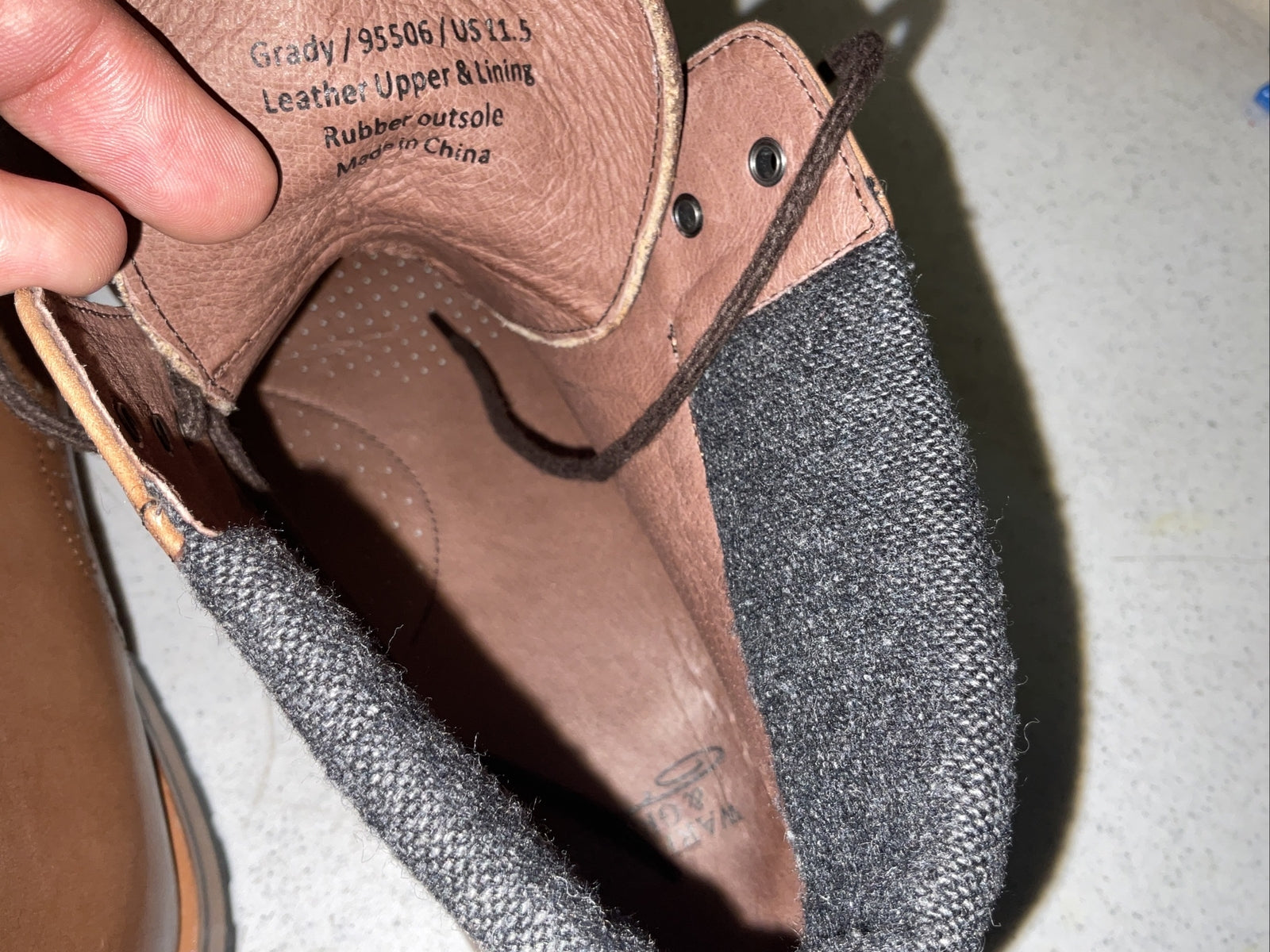 Warfield & Grand Grady Boot Dress Shoe Size 11.55