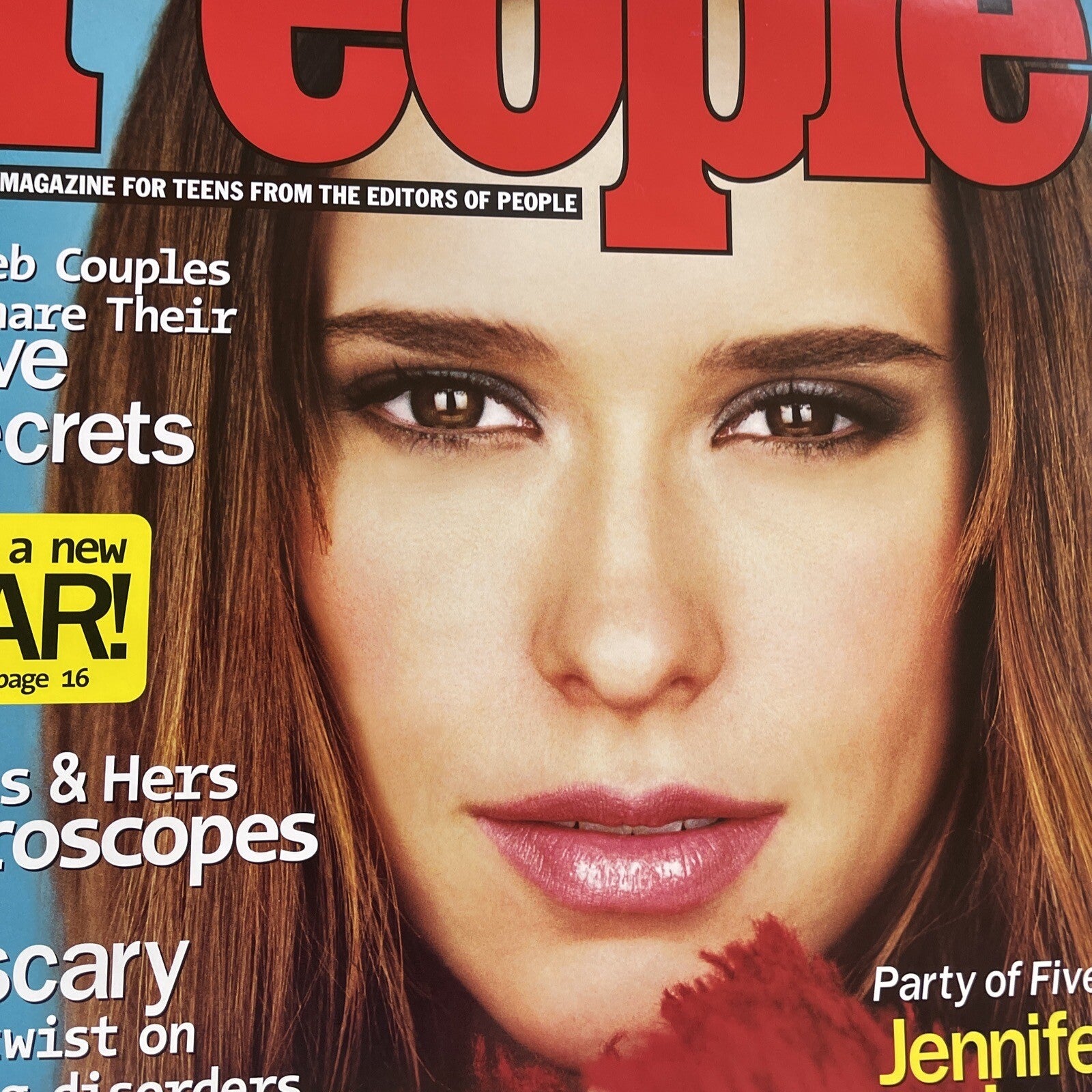 #199 1990s Teen People JENNIFER LOVE HEWITT Record Store Promo Poster 24” X 36”3